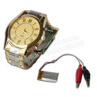 Profeessional Gambling Accessories Poker Cheating Device Watch Camera Battery