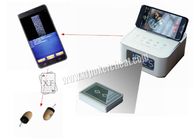 Electronic alarm clock camera for Poker Cheat device system/gambling