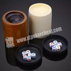 Colorful Gamble Dice / Trick Magic Dice With Radio Wave and Scanning Cup