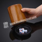 Colorful Gamble Dice / Trick Magic Dice With Radio Wave and Scanning Cup
