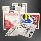 ABD Bisiklet Jumbo Kağıt Kumar Sahne / Poker Boyutu İki Jumbo Endeksi Iskambil Kartları