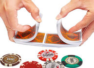 Poker Hile Asil T-X053 PVC Plastik Görünmez Iskambil Kartları