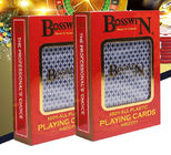 Görünmez Mürekkepli Kumar Oynarken Mavi Bosswin Plastik Oyun Kartları