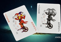 Poker Hile Yue Sing Kağıt Oynama Kartları / Markalı Poker Kartları
