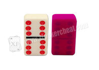 UV Kontakt Lensler, Domino Oyunları, Kumar için Beyaz İşaretli Domino