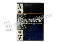 China 100% Plastic 4 Index Jumbo Poker Marked Playing Cards For Poker Cheat
