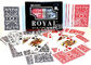 Professional Marked Poker Cards , Casino Games Royal Plastic Playing Cards
