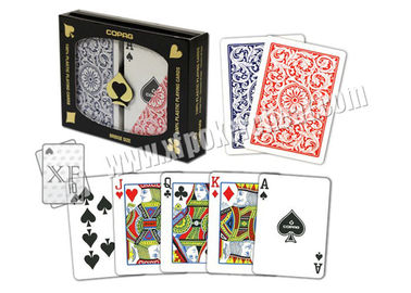 Poker Kumar Sahne Brezilya Siyah Copag Copag Plastik Oyun Kartları