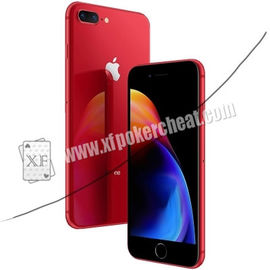 Casino Oyunları İçin Siyah Cep Telefonu IPhone 8 Kamera Poker Predictor