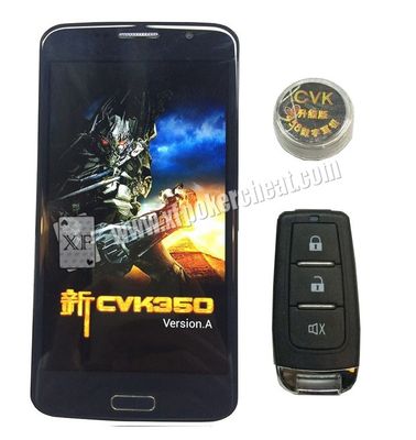 Korean Version CVK 350 Poker Analyzer , Bullfight Golden Flush Poker Cheating Equipment